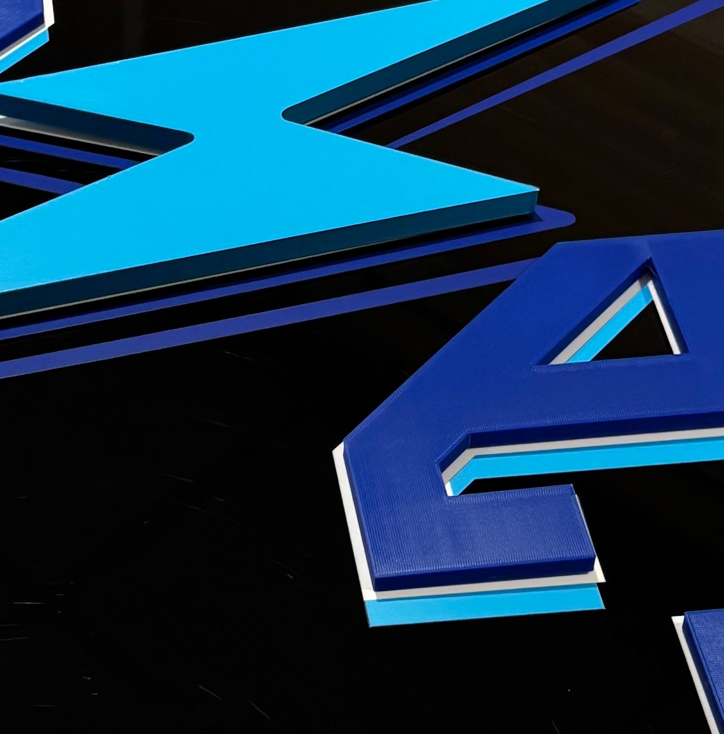 3D Printed and Acrylic Sign In Board