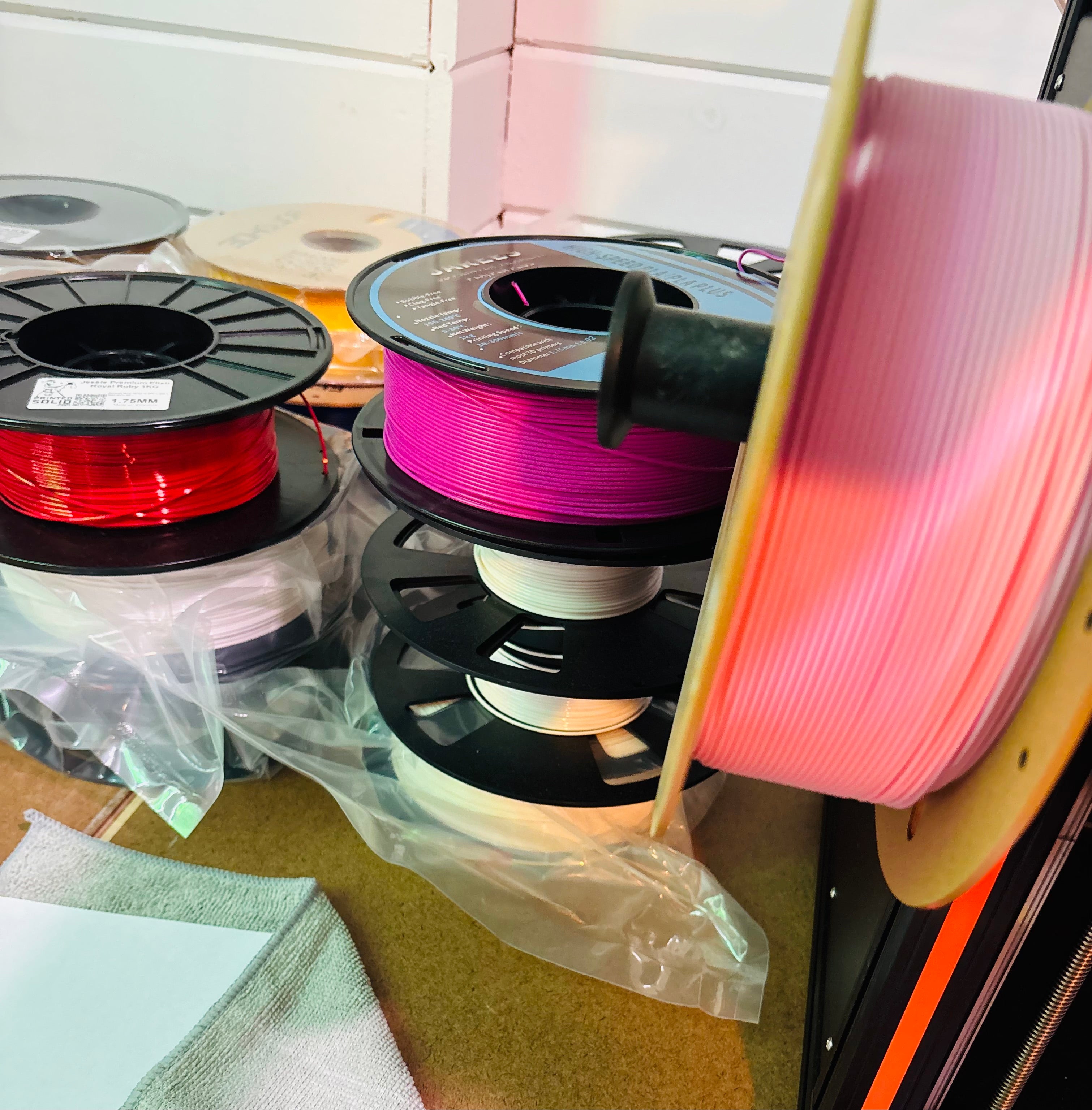 3D Printed and Acrylic Sign In Board