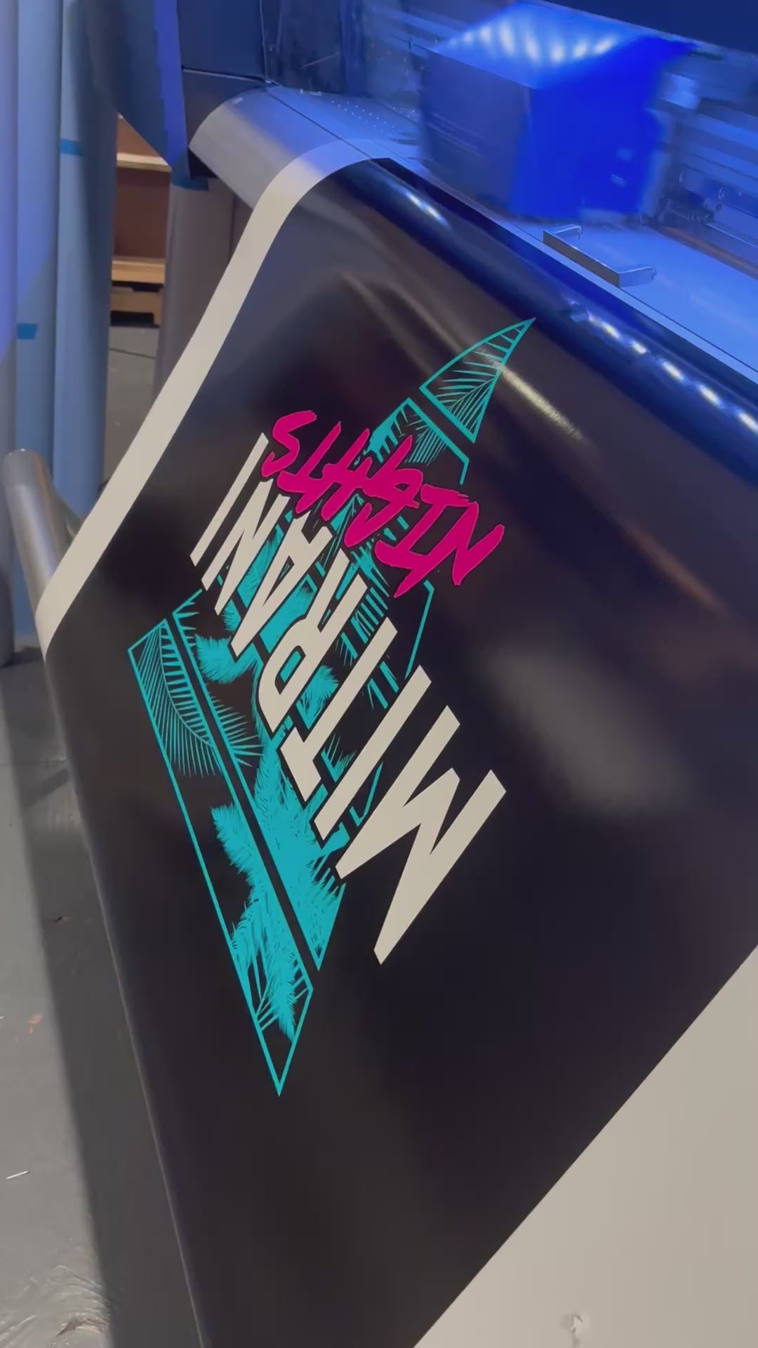 2D Printed and Acrylic Sign In Board